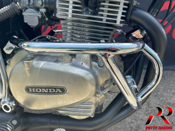 楽天市場】HONDA ホーク2 ホーク3 クロスマフラー対応 極太 メッキ 