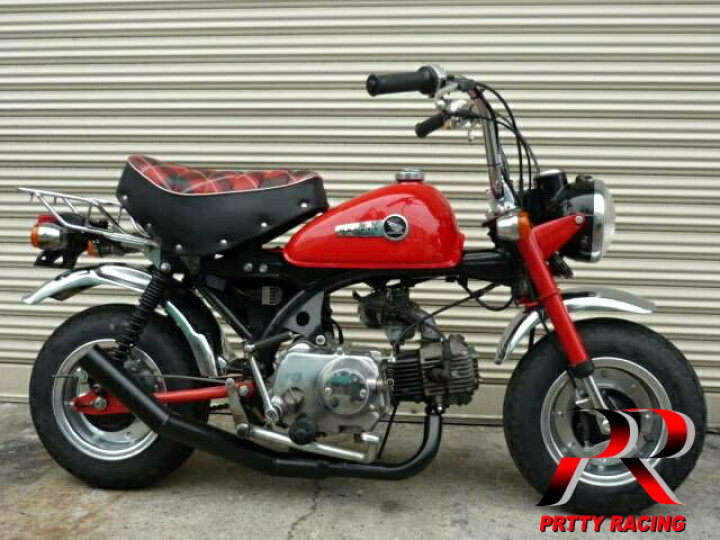 楽天市場】HONDA モンキー ゴリラ PRETTYショート管 黒 マフラー 
