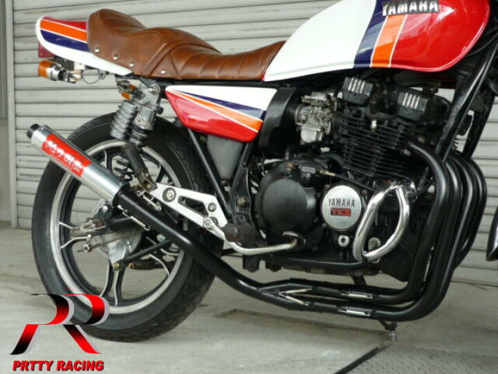 楽天市場】YAMAHA XJ400E/D 紀の国屋 45π 分割式 4-2-1管 黒 