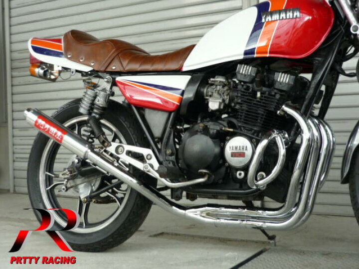 楽天市場】YAMAHA XJ400E/D 紀の国屋 45π 分割式 4-2-1管 メッキ 