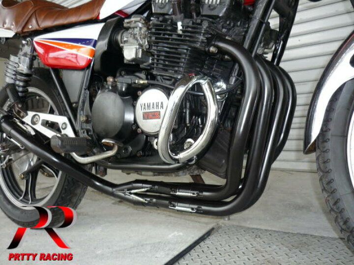 楽天市場】YAMAHA XJ400 エンジンガード 新品 メッキ マフラー 