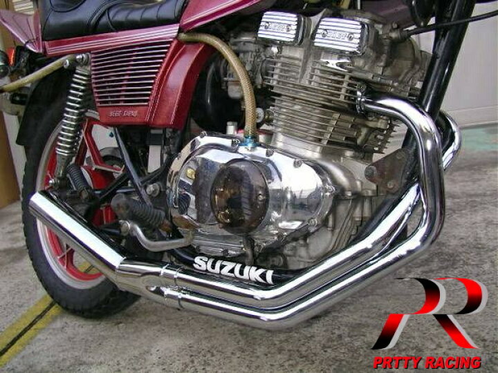 楽天市場】SUZUKI GSX250E ゴキ 二重加工済みクロス 新品 マフラー 