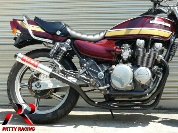 楽天市場】KAWASAKI ゼファー400/Χ 紀の国屋 分割式 45π 4-2-1管 黒 