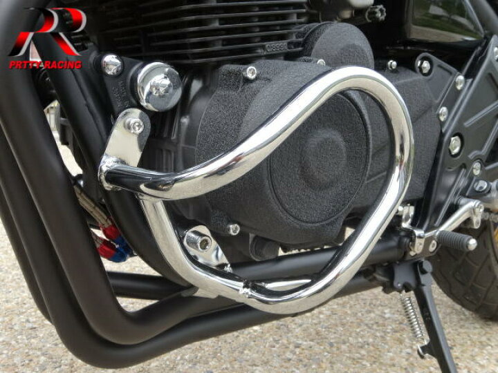 楽天市場】KAWASAKI ゼファー400/X エンジンガード 新品 メッキ 