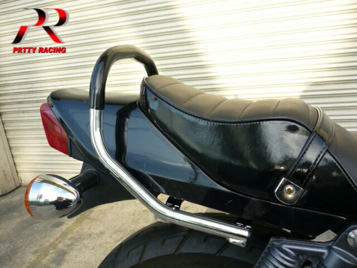 楽天市場】KAWASAKI ゼファー400/Χ メッキZ2タイプ黒ゴム巻きタンデム 
