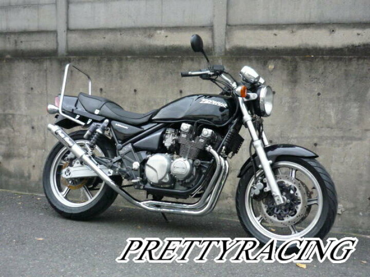 楽天市場 ゼファー400 X 分割式 42 7p 極 Pretty管 マフラー プリティーレーシング