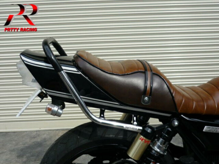 楽天市場】KAWASAKI ZRX400/2 メッキ極太ゴム巻きタンデムバー 