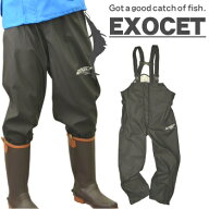 【上下別売】「EXOCET（エグゾゼ）」（新）ウレタンストレッチレインサロペットパンツ”防水”/F-11002S/…