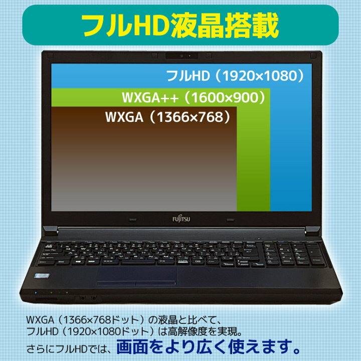 楽天市場】第6世代 Core i7 ノートパソコン 富士通 LIFEBOOK A746/N 