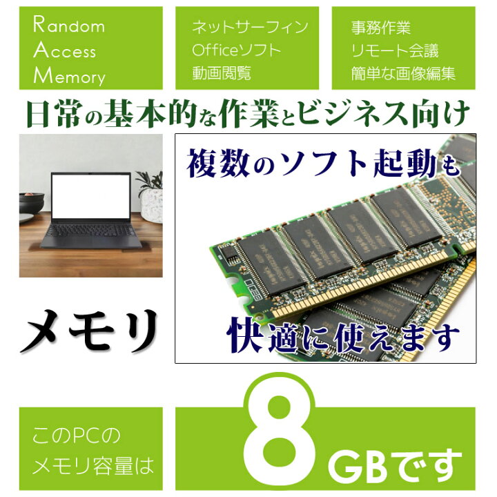 楽天市場】ノートパソコン Office付き 快適 Core i5 第11世代〜第4世代  