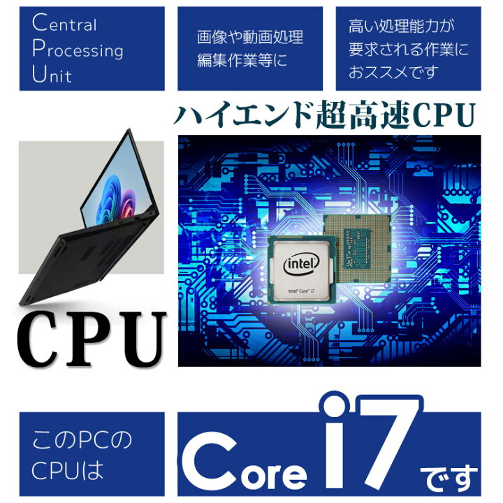 楽天市場】ノートパソコン Office付き Core i7 第8世代〜【1,450円OFF 
