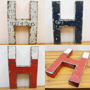 スチール製 アルファベット オブジェ『H』高さ30cm インテリア ...