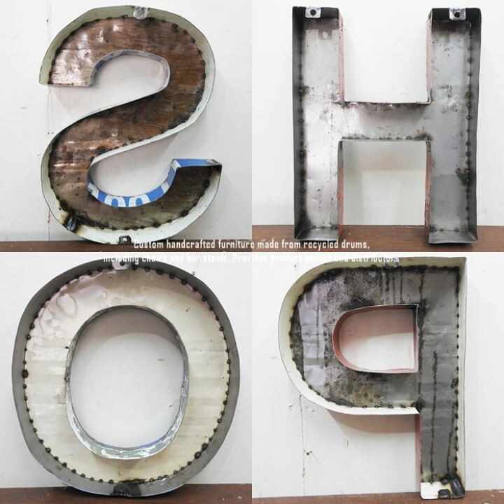 楽天市場】スチール製 数字 ナンバー オブジェ『6』高さ40cm 