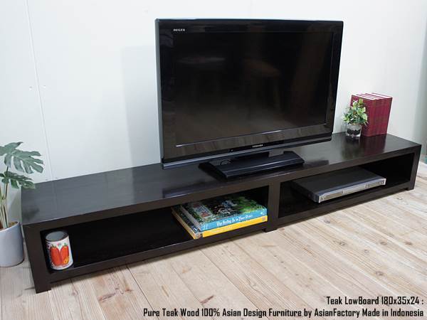 テレビ台 180cm ダークブラウン テレビボードの人気商品・通販・価格 