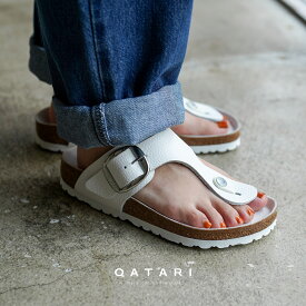 ビルケンシュトック ビルケン サンダル レディース 白 ホワイト ギゼー コンフォートサンダル ナローBIRKENSTOCK Gizeh Big Buckle NL White HEX 1018885 ★