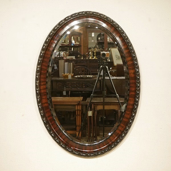 楽天市場英国イギリスアンティーク家具 吊り鏡 ウォールミラー