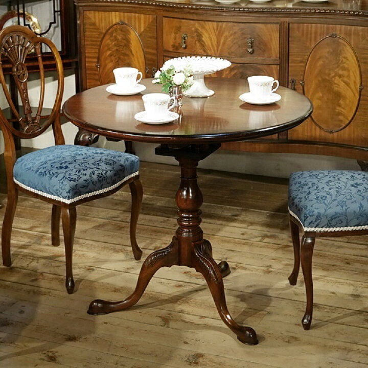 楽天市場】英国アンティーク家具 ラウンドテーブル Tilt-Top Table 