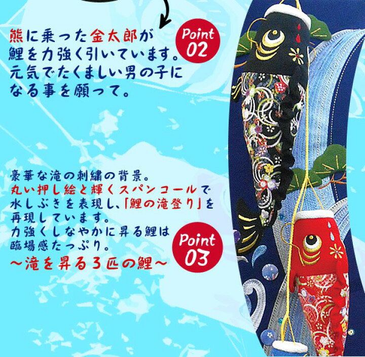 楽天市場】【3％クーポン配布中☆5/25夜はP5倍】金太郎と昇り鯉(室内 