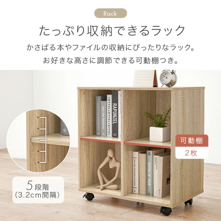 楽天市場】システムデスク 3点セット 幅105cm(デスク ラック チェスト 