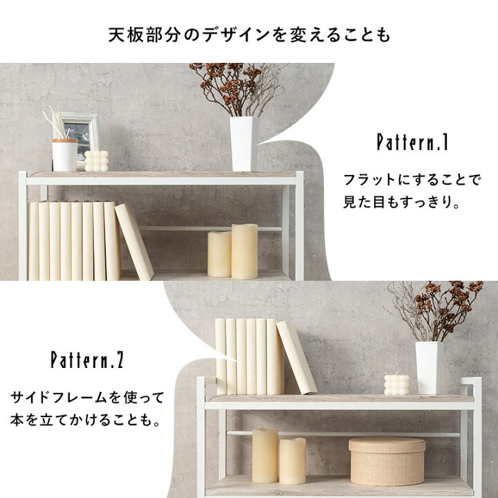 楽天市場】【4/4(金)20時〜☆最大20％クーポン有】木目調4段ラック 