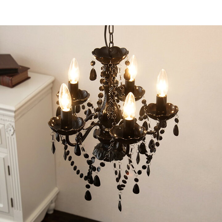 楽天市場】【3/30(日)12時〜☆ポイント5倍】5色から選べるシャンデリア  