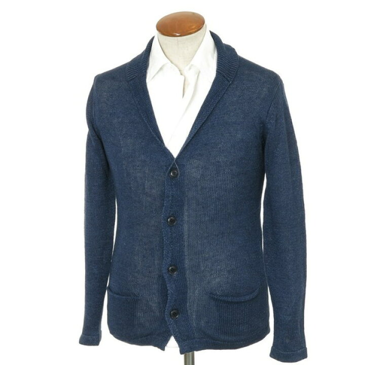 楽天市場】【中古】スリードッツ three dots ショールカラー リネン 