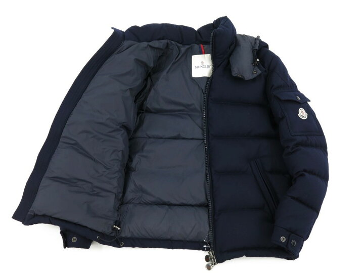 楽天市場】【中古】モンクレール MONCLER バジーレ ウール ダウン 