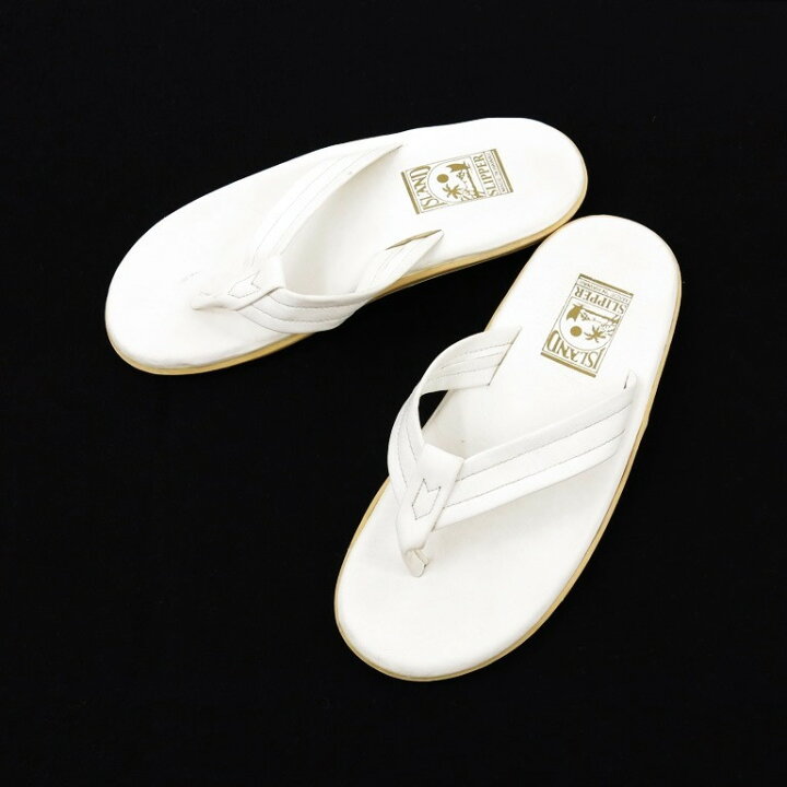 楽天市場】【中古】アイランドスリッパ ISLAND SLIPPER レザートング 
