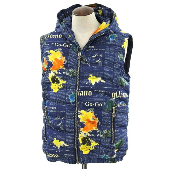楽天市場】【中古】ガリアーノ galliano ナイロン ニュースペーパー柄 