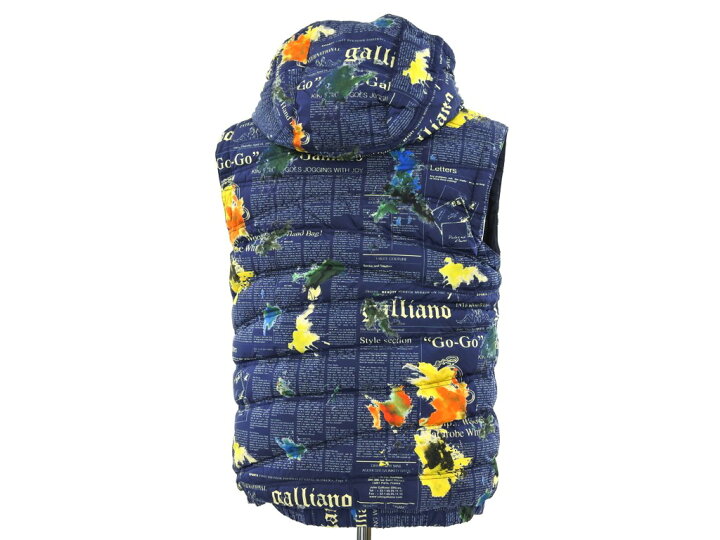 楽天市場】【中古】ガリアーノ galliano ナイロン ニュースペーパー柄 