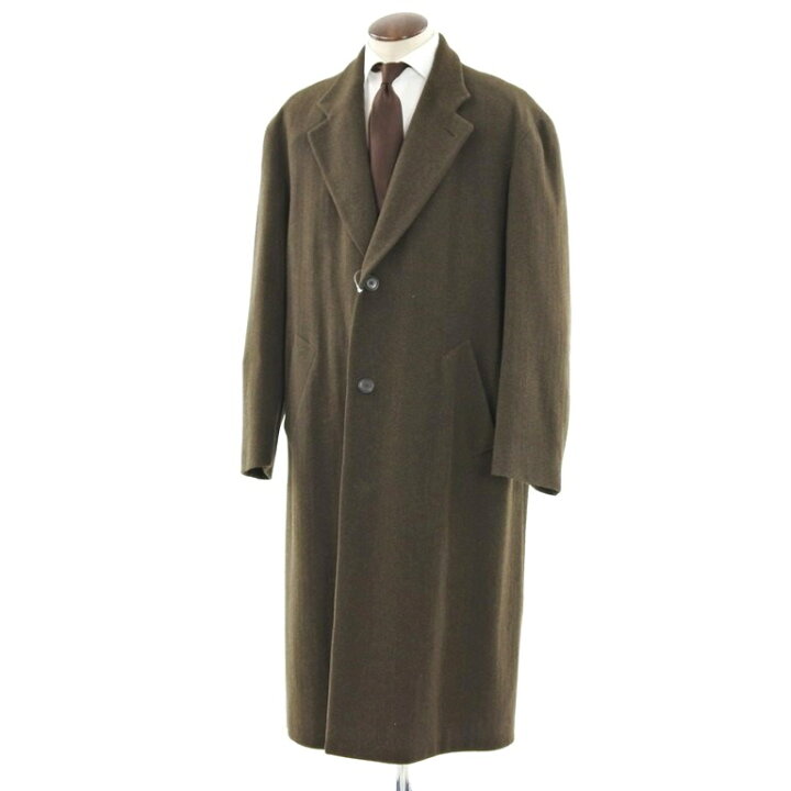 楽天市場】【中古】ヒューゴボス HUGO BOSS ウール チェスター 