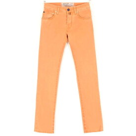 楽天市場 Jacob Cohen ヤコブコーエン カラーオレンジ ズボン パンツ メンズファッション の通販