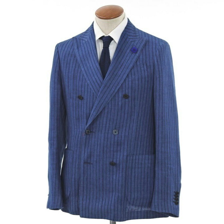 楽天市場】【中古】ラルディーニ LARDINI リネンコットン ストライプ 