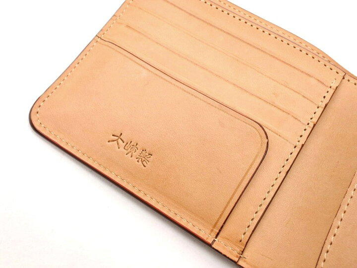 楽天市場】【中古】オオバセイホウ 大峽製鞄 コードバン 2つ折り 財布 