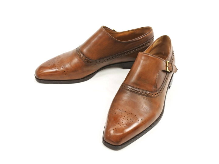 楽天市場】【中古】ベルルッティ Berluti シングルモンクストラップ 