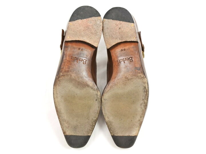 楽天市場】【中古】ベルルッティ Berluti シングルモンクストラップ 