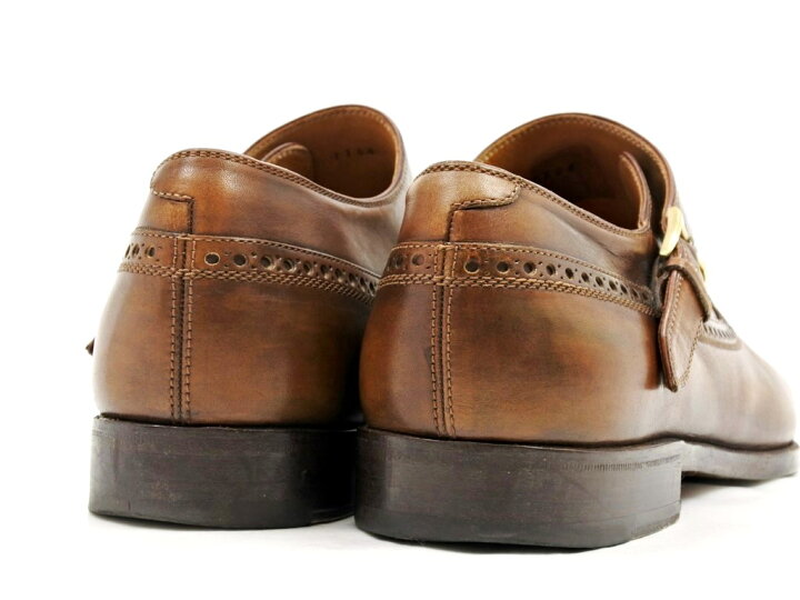 楽天市場】【中古】ベルルッティ Berluti シングルモンク 