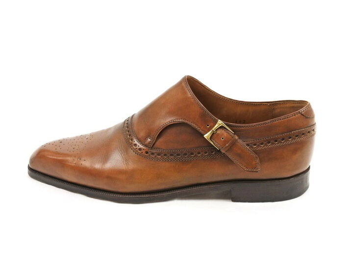 楽天市場】【中古】ベルルッティ Berluti シングルモンクストラップ 