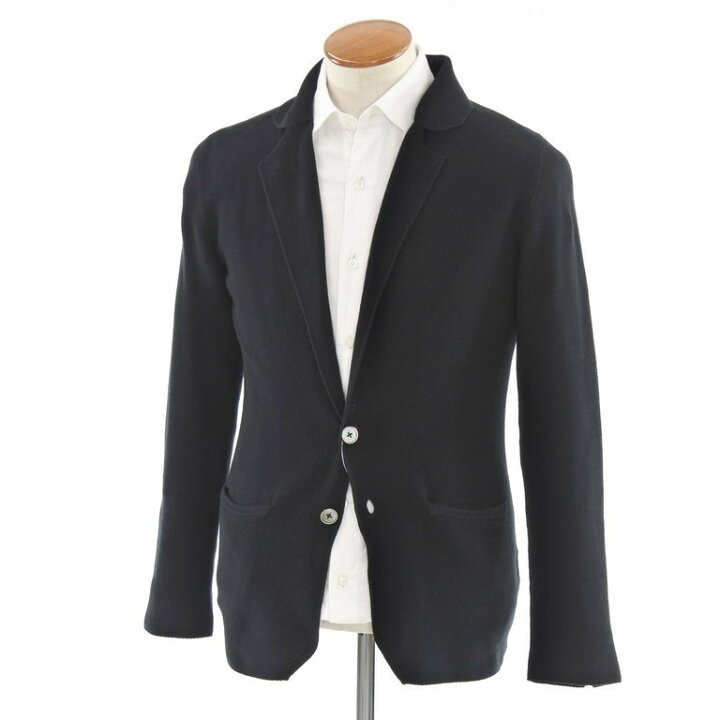 楽天市場】【中古】クルチアーニ Cruciani コットン ニットジャケット 