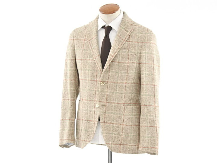 楽天市場】【中古】ラルディーニ LARDINI シルクツイード チェック 3B 