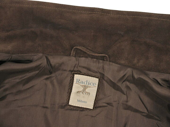 楽天市場】【中古】ラディーチェ Radice 2nd型 スエードレザーブルゾン 