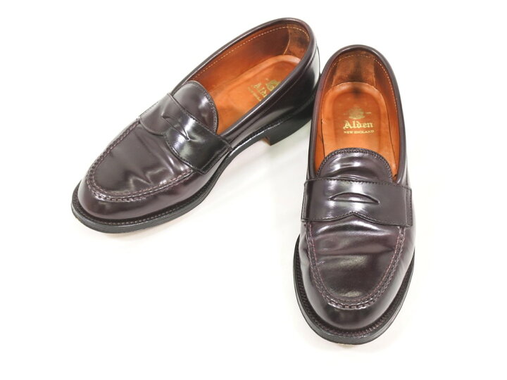 楽天市場】【中古】オールデン ALDEN 986 コードバン ペニー 