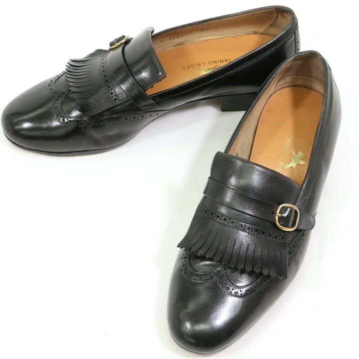 楽天市場】【中古】タニノクリスチー TANINO CRISCI キルトローファー  