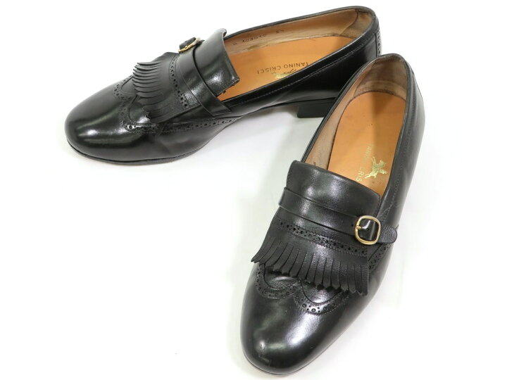 楽天市場】【中古】タニノクリスチー TANINO CRISCI キルトローファー 