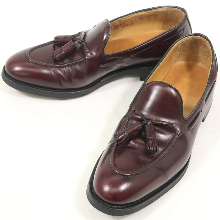 楽天市場】【中古】バーウィック BERWICK タッセル ローファー  