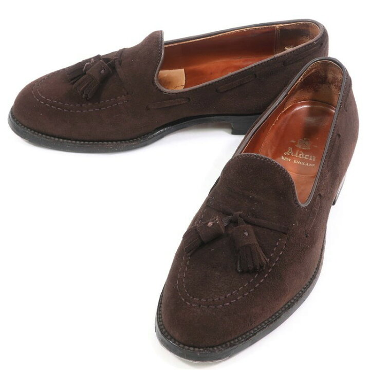 楽天市場】【中古】オールデン ALDEN スエード タッセルローファー 666 