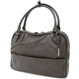 【中古】ガレリアント GALLERIANT シボ革 ブリーフケース ダークブラウン【W40×H25.5×D6.5】【BRW】【S/S/A/W】【状態ランクB】【メンズ】【11201-955962】