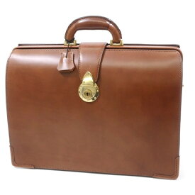 【中古】オオバセイホウ 大峡製鞄 フルレザー ダレスバッグ ブラウン【W42×H29×D13】【BRW】【S/S/A/W】【状態ランクB】【メンズ】【11201-955926】[2012APD]