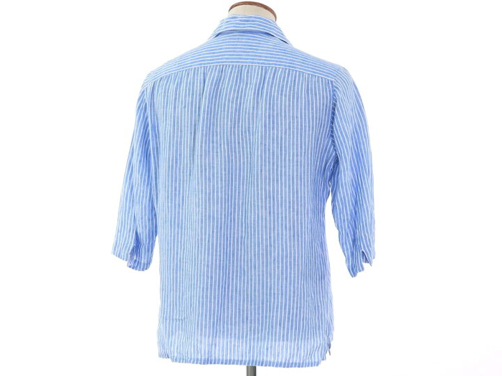 楽天市場】【中古】チリエッロ CIRIELLO ストライプ リネン カプリ  