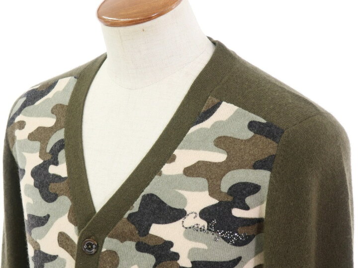 楽天市場】【中古】カシヤージュ CASHYAGE カモフラージュ柄 カシミア 